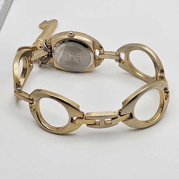 NY&C Charm Bracelet Watch Gold Tone - Picture 4 of 5